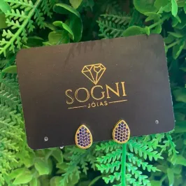 BR GOTA CRAV ZIRCONIAS AZUL