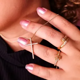 GARG CRUZ MÉDIA CRAV 45CM + 5CM