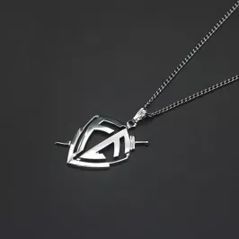 GARG ESCUDO FÉ - AÇO INOX