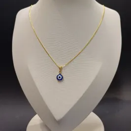 GR OLHO GREGO  BRANCO18K