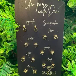 KIT SEMANINHA COM ZIRCONIA