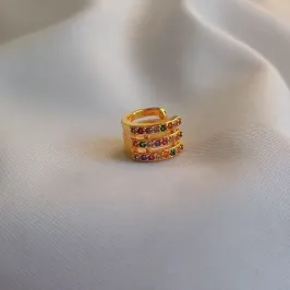 PIRCING FAKE TRIPLO COLOR 18K