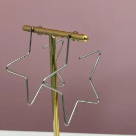 ARGOLA G ESTRELA - AÇO INOX