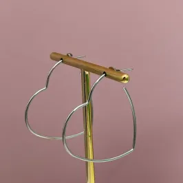 ARGOLA M CORACAO - AÇO INOX