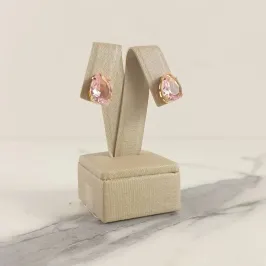 BRINCO GOTA CORAÇÃO ROSE