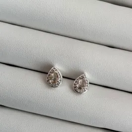 BRINCO GOTA CRAV LARA ROSE - BANHADO A PRATA