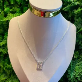 GARGANTILHA PLACA CRUZ