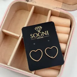 BRINCO CORACAO VAZADO