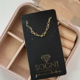 TORNOZELEIRA 3 LUZ COLORIDAS