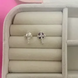 BRINCO CRUZ CRAV - BANHADO A PRATA