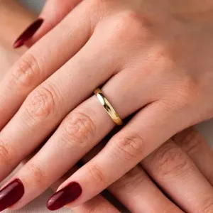 ALIANCA AÇO RED INOX DOURADA