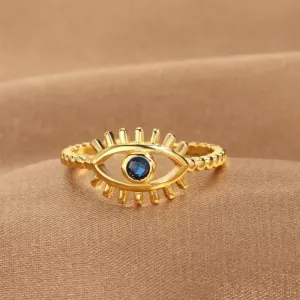 ANEL OLHO GREGO AZUL