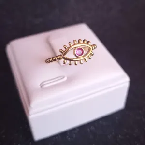 ANEL OLHO GREGO FÚCSIA