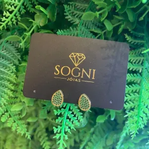 BR GOTA CRAV ZIRCONIAS VERDE