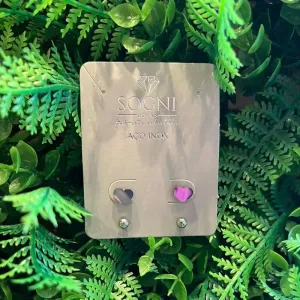 DUO BOLA + CORAÇÃO INOX