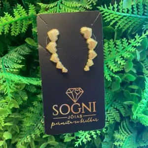 EAR CUFF CORACAO TEXT