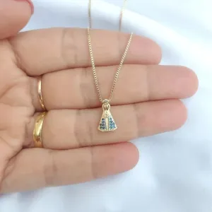 GARG NOSSA SRA CRAV AZUL 18K