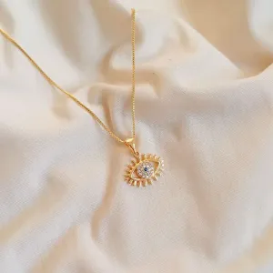 GR OLHO GREGO CRAV 18K