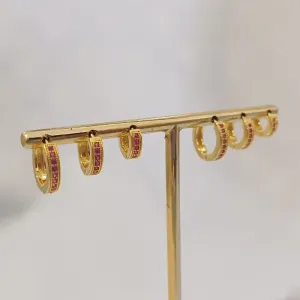 TRIO CRAV ROSA REDONDO18K