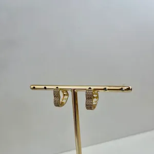 ARGOLA G CORACAO CRAVEJADO TRIPLO