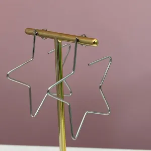 ARGOLA G ESTRELA - AÇO INOX