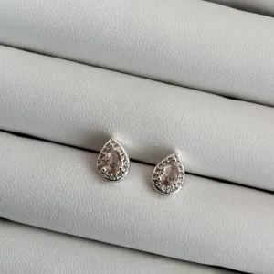 BRINCO GOTA CRAV LARA ROSE - BANHADO A PRATA