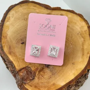 BRINCO M QUADRADO CRAVEJADO TRIPLO