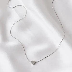 GARGANTILHA 1 LOVE - BANHADO A PRATA