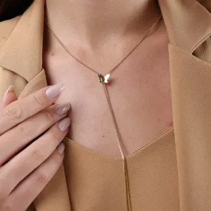 GARGANTILHA GRAVATA BORBOLETA