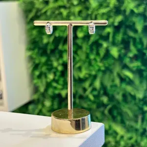 ARGOLA COLORIDA - BANHADA A PRATA