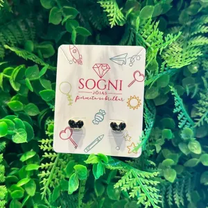 BRINCO CORACAO MICKEY RESINADO INFANTIL