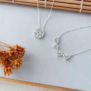 GARGANTILHA SORTE 2 IN 1 - PRATA