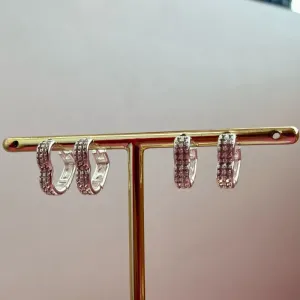 DUO CORACAO CRAV - BANHADO A PRATA