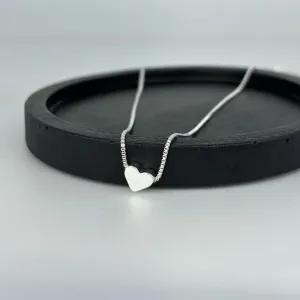 GARGANTILHA 1 LOVE - BANHADO A PRATA