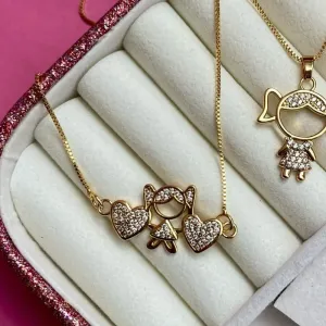 GARGANTILHA MENINA LOVES CRAV