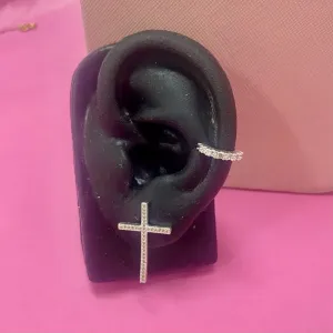 PIERCING CRAV - BANHADO A PRATA