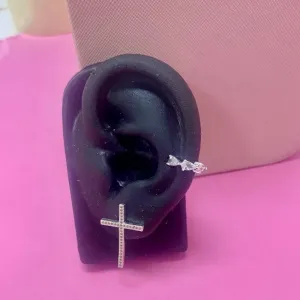 PIERCING LUZ CRAV - BANHADO A PRATA