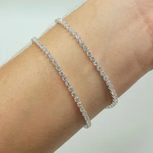 PULSEIRA LUXO - BANHADO A PRATA