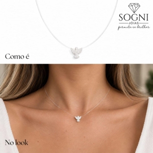 GARGANTILHA NYLON ESPIRITO SANTO