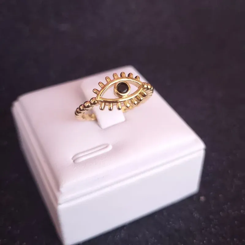 ANEL OLHO GREGO PRETO