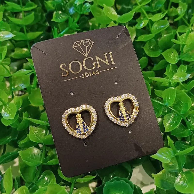 BR CORACAO NSSA SRA CRAV 18K