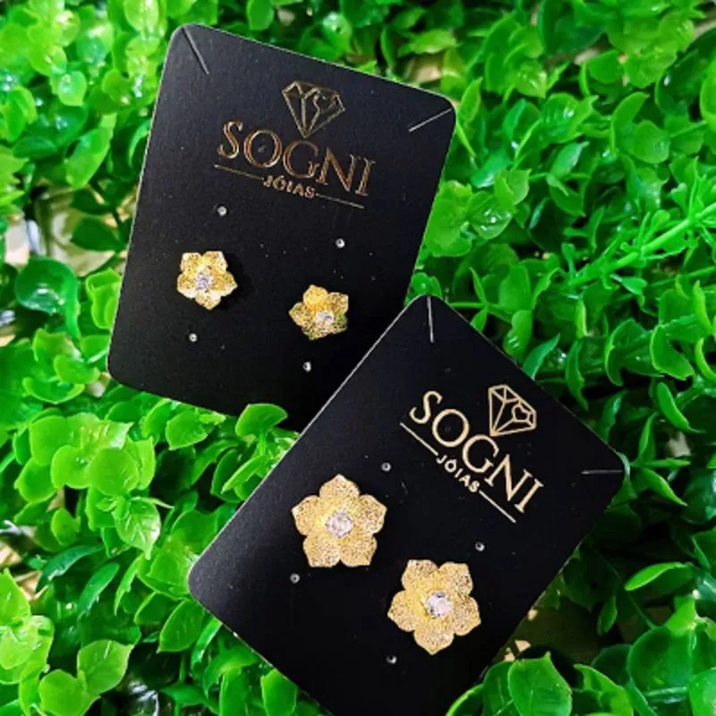 BRINCO P FLOR + ZIRC 18K