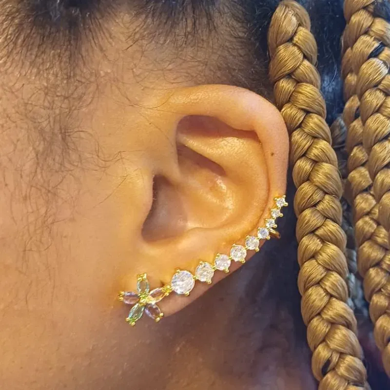 EAR CUFF FLOWER