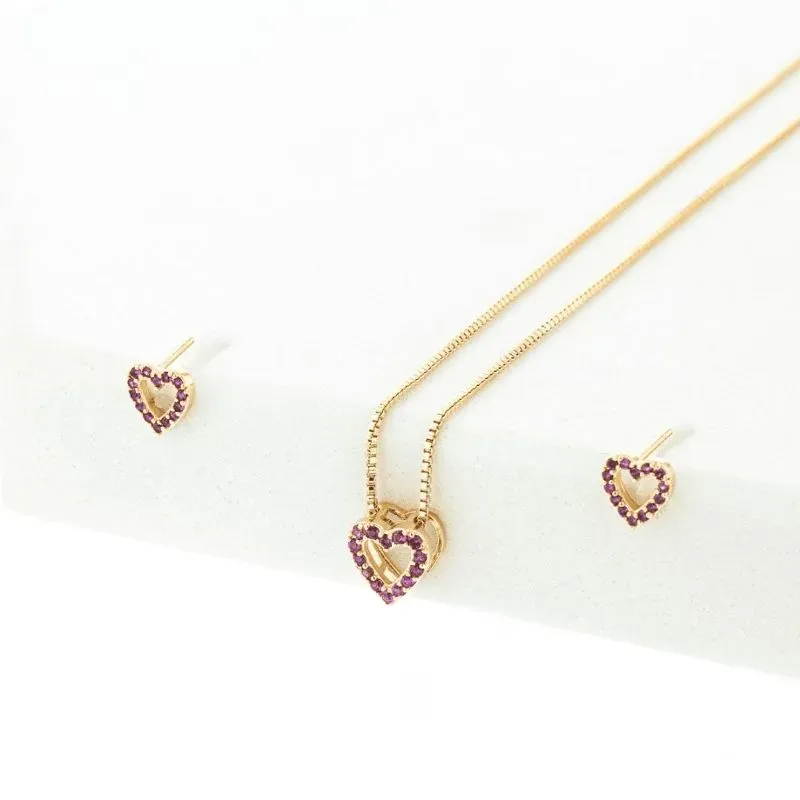 GARG CORACAO CRAV PINK 45CM + 5CM