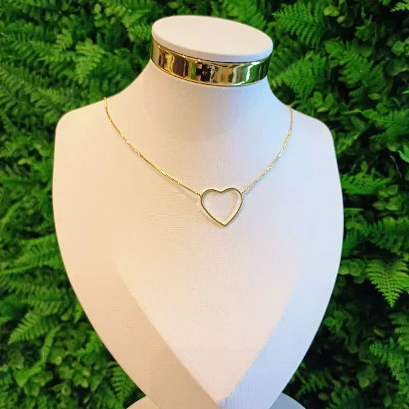 GARG CORACAO VAZADO 45CM + 10CM