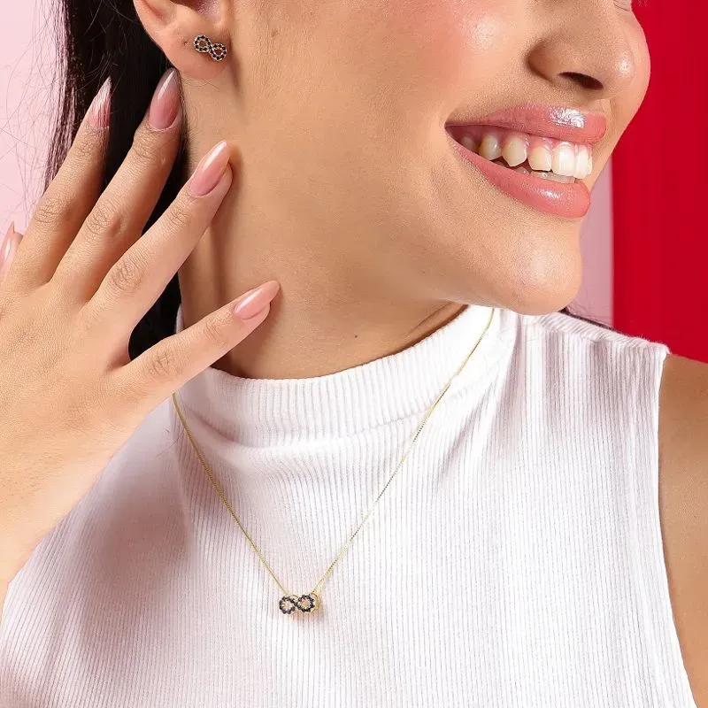 GARG INFINITO CRAV AZUL 18K