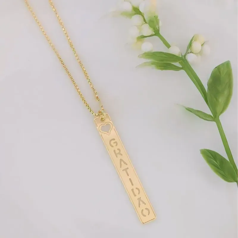 GARG PLACA GRATIDAO 45CM + 5CM