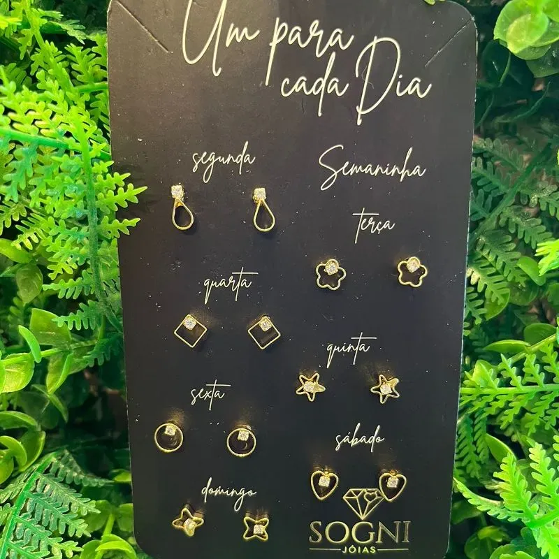 KIT SEMANINHA COM ZIRCONIA