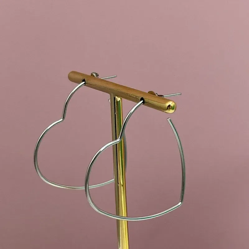 ARGOLA M CORACAO - AÇO INOX