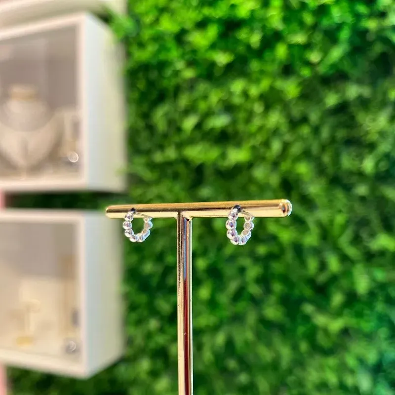 ARGOLINHA P BOLINHA- BANHADO A PRATA